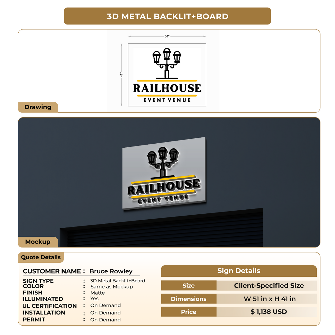 Remaing Payment of Bruce Rowley-backboard(silver-41"x51")