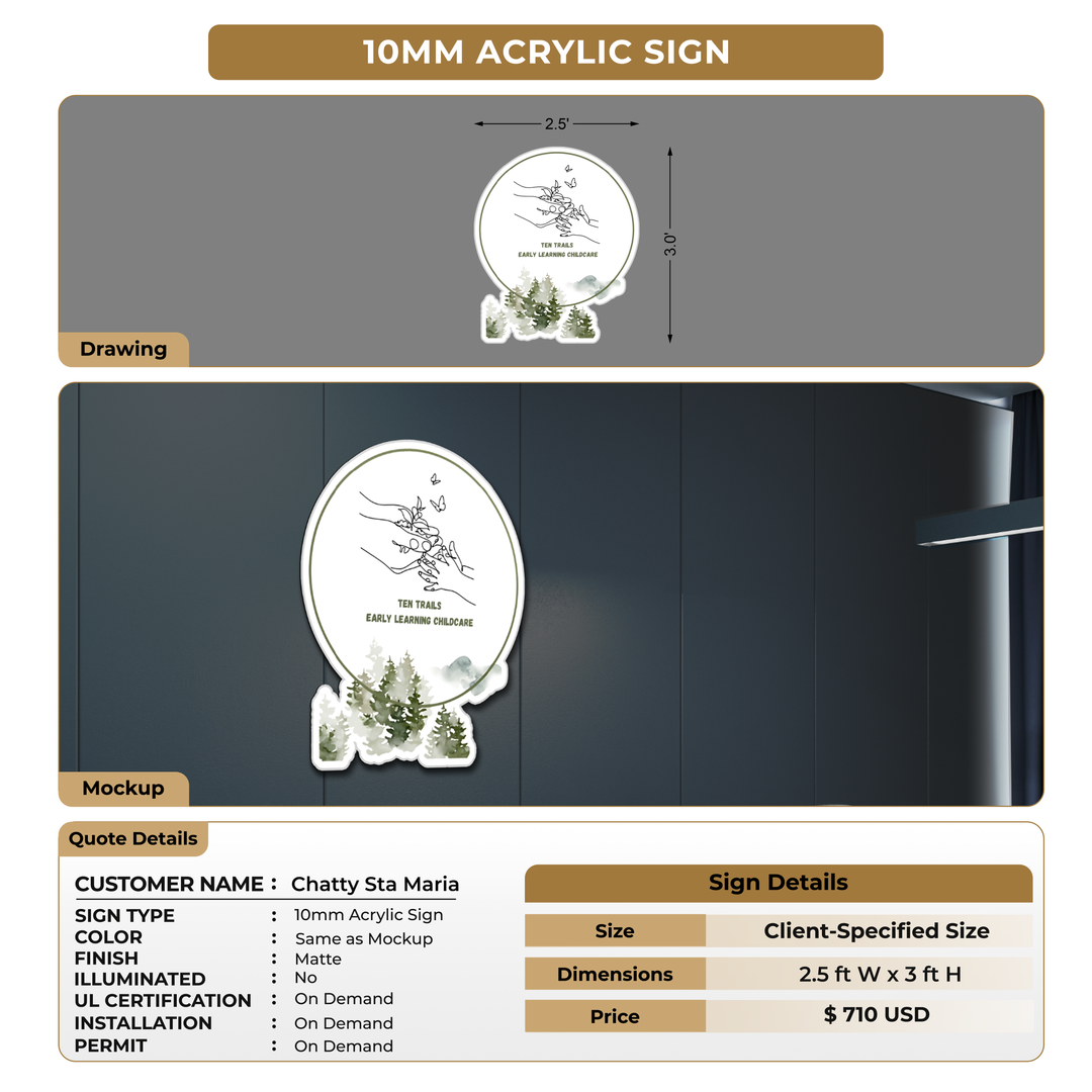 Custom Signs For Chatty Sta Maria