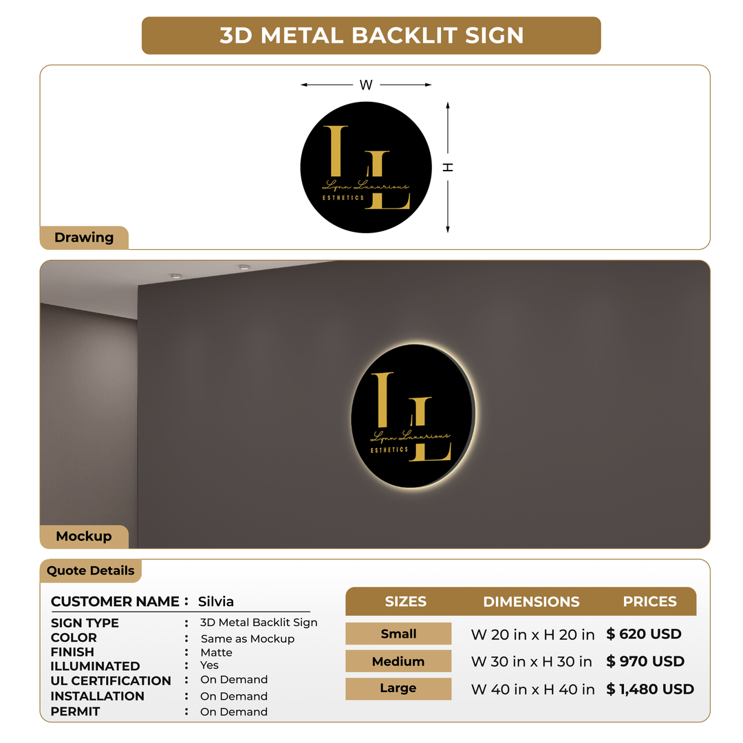 Custom Signs For Silvia