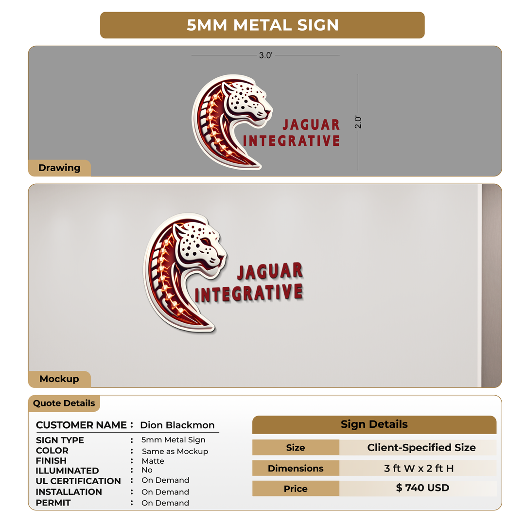 Custom Signs For Dion Blackmon