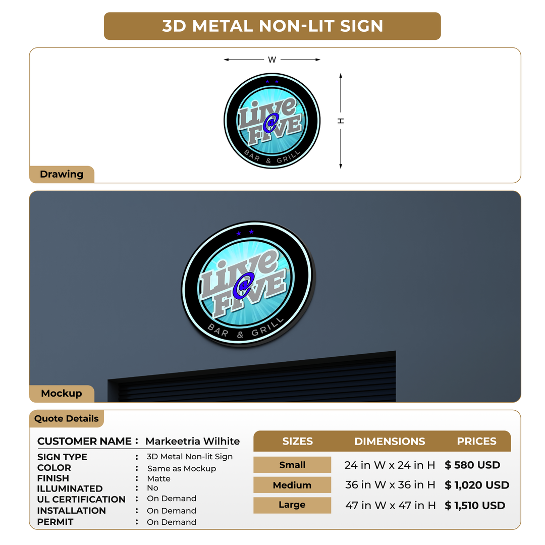 Custom Signs For Markeetria Wilhite