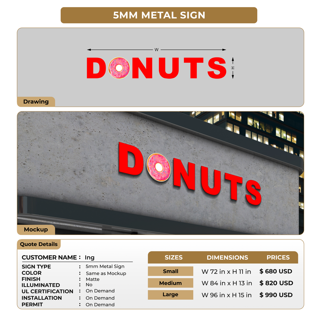 Custom Signs For Ing
