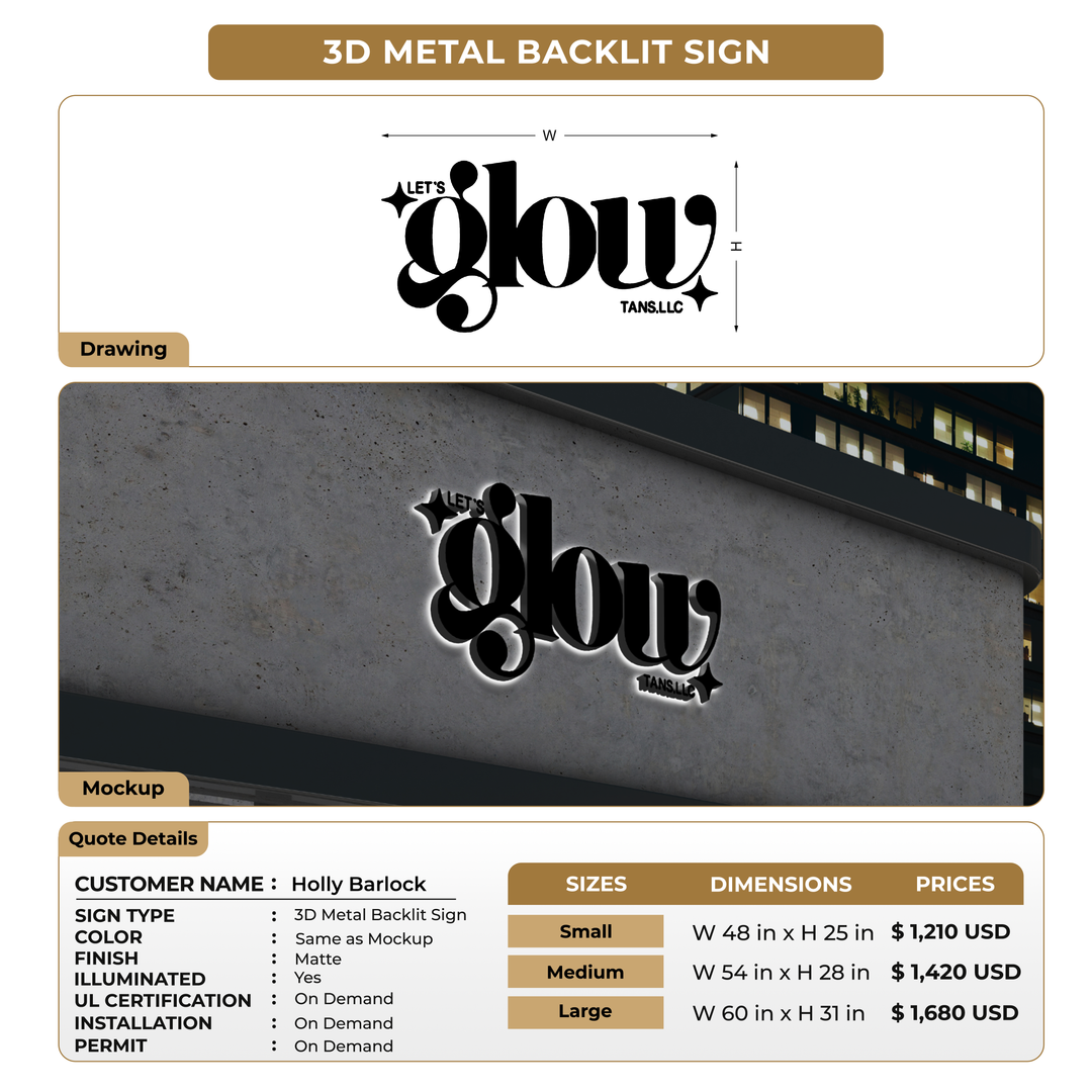 Custom Signs For Holly Barlock