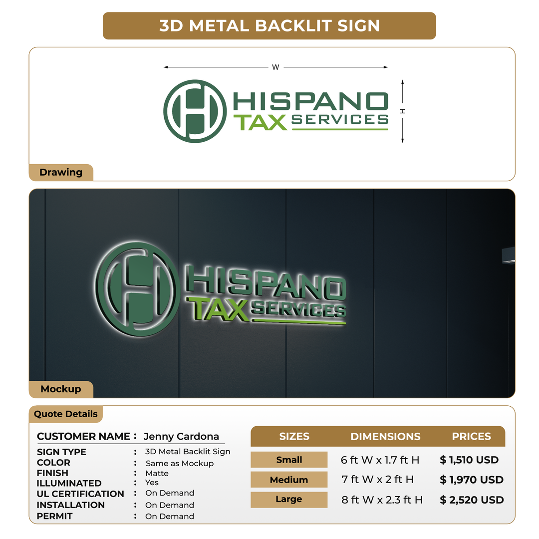 Custom Signs For Jenny Cardona