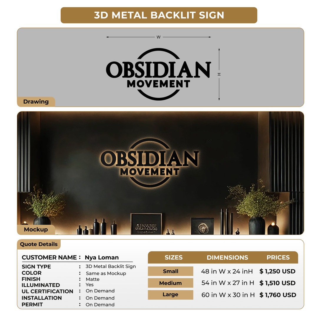 Custom Signs For Nya Loman