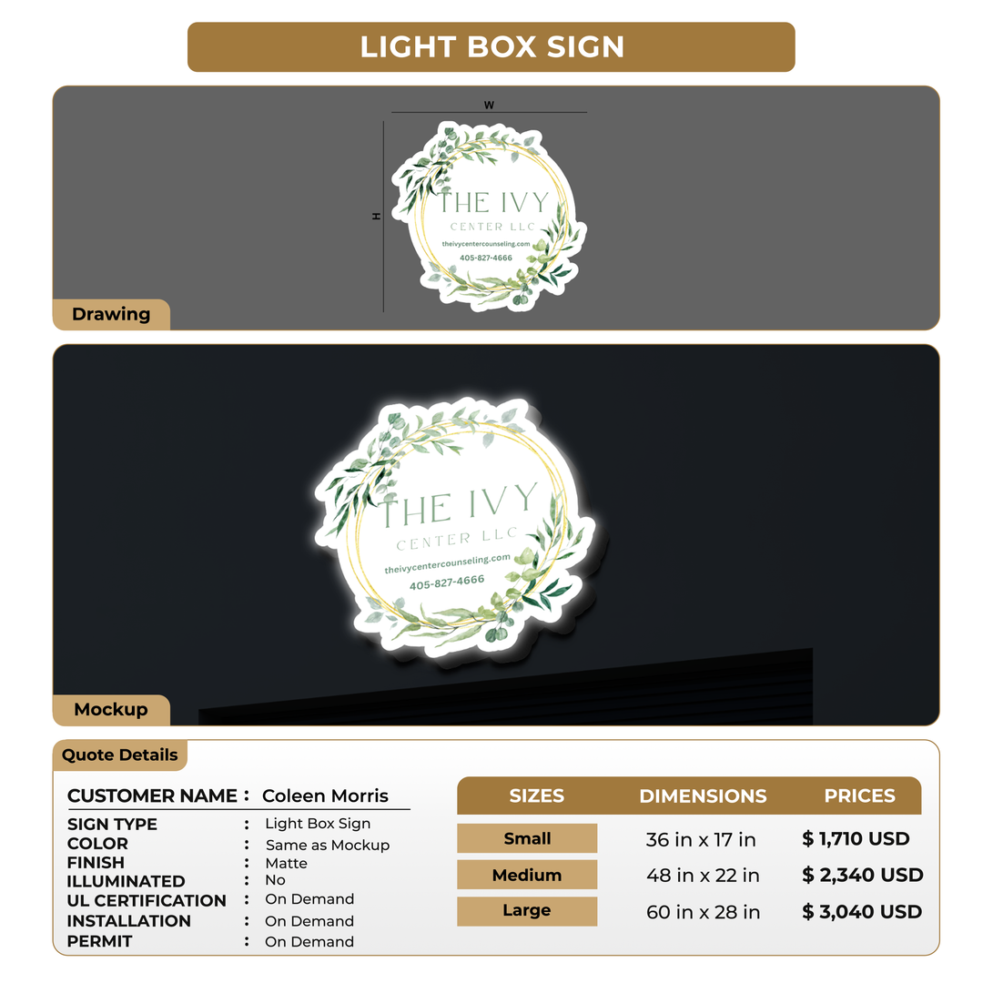 Lightbox for Coleen Morris