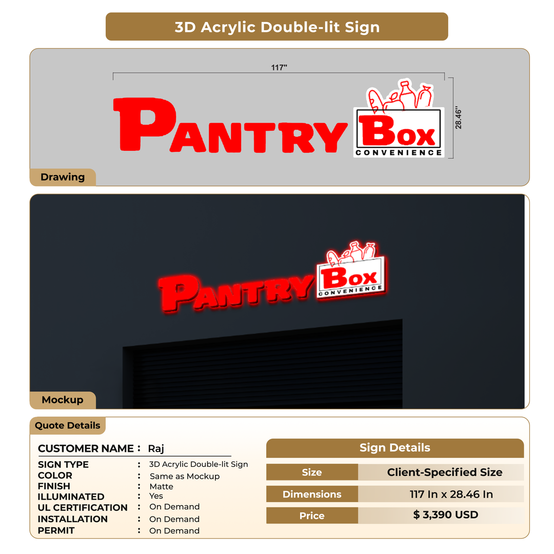 Custom Signs For Raj