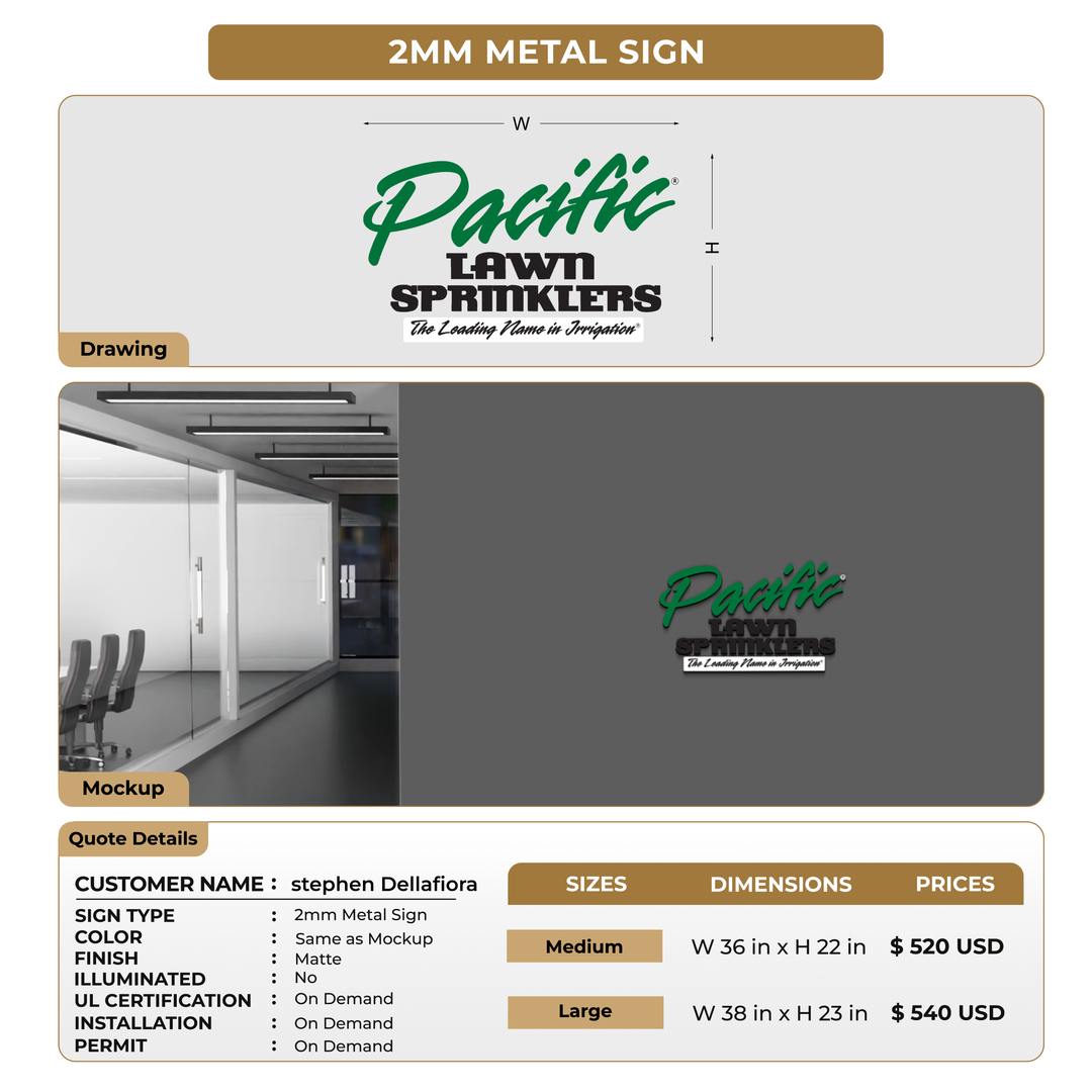 Custom Signs For stephen Dellafiora