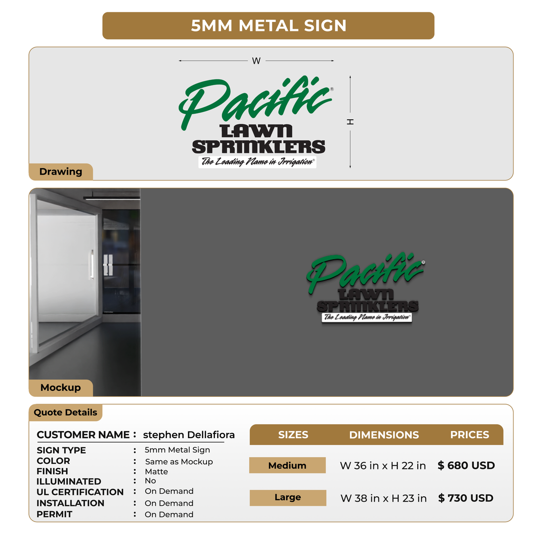 Custom Signs For stephen Dellafiora