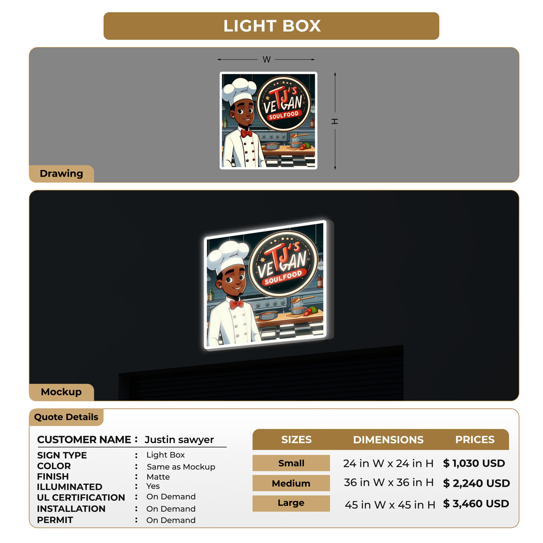 Custom Signs For Justin sawyer