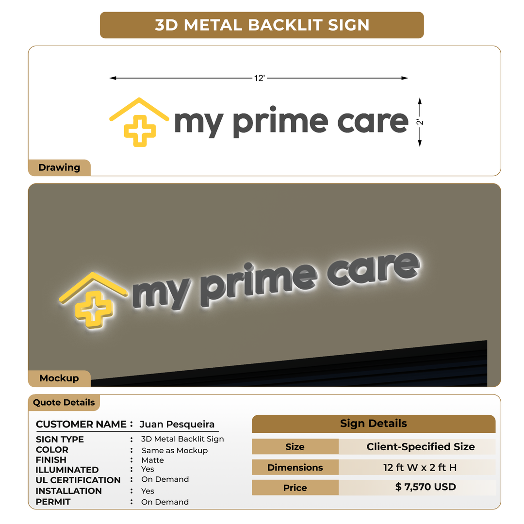 Custom Signs For Juan Pesqueira