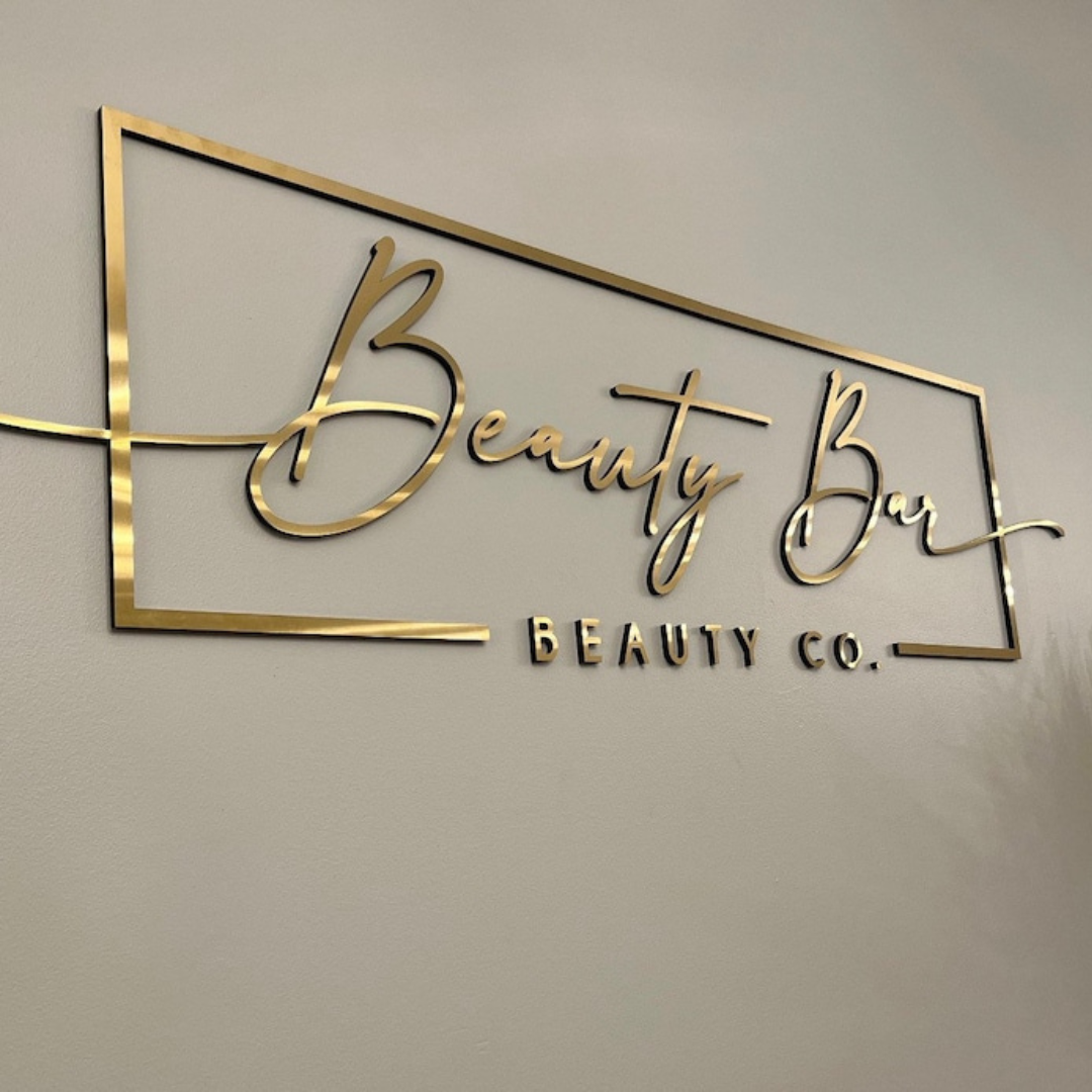 2D Metal Sign