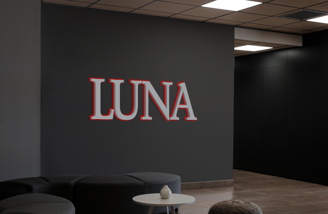 3D Metal Backlit Sign for Jesus Sosa