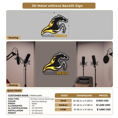 Custom Signs for Karina Lewis